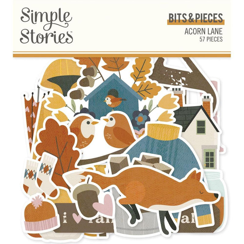 Simple Stories - Acorn Lane - Bits & Pieces, AL21018