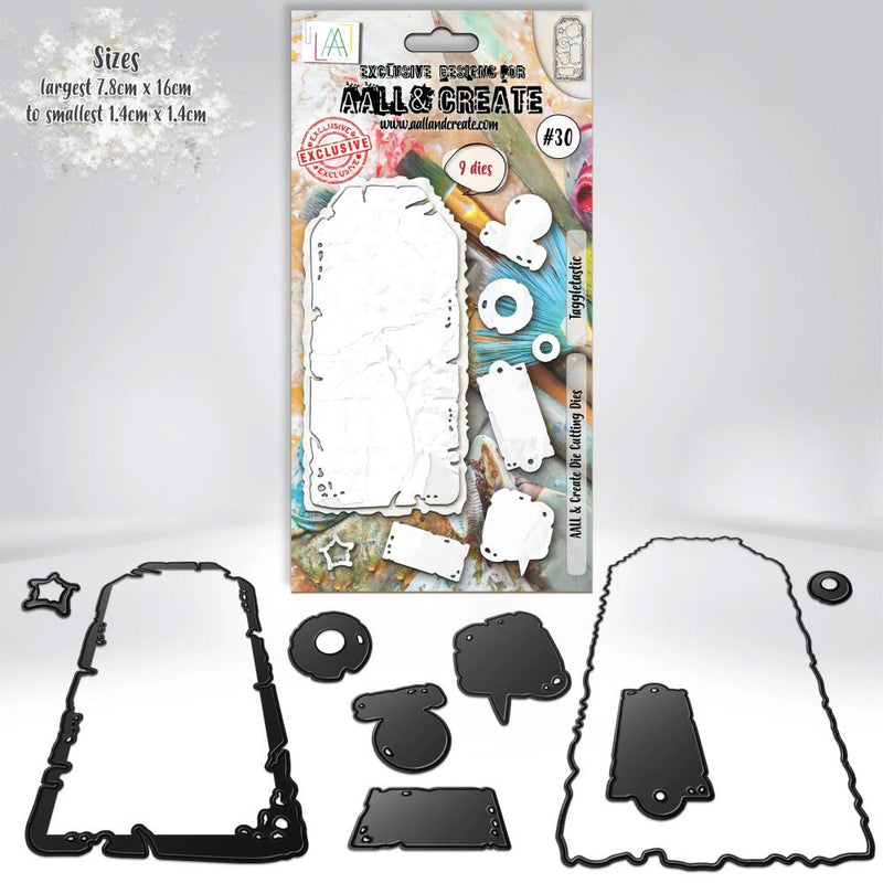 AALL & Create Cutting Die Set - Taggletastic, ALLDI030