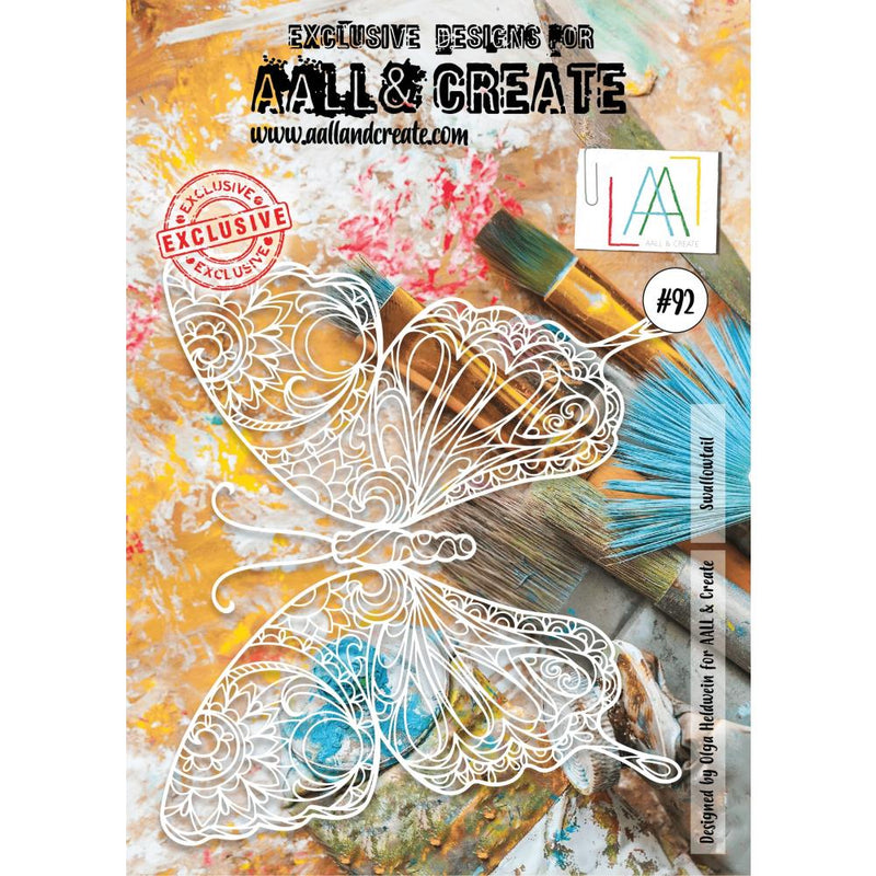 AALL & Create A4 Stencil - Swallowtail, ALLPC92