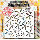 AALL & Create Stencil 6"X6" - Whirly Whizzers, ALLPC180