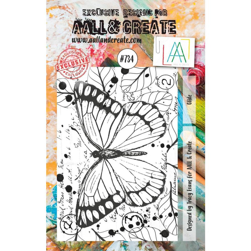 AALL & Create A7 Clear Stamp Set - Glide, ALLTP734