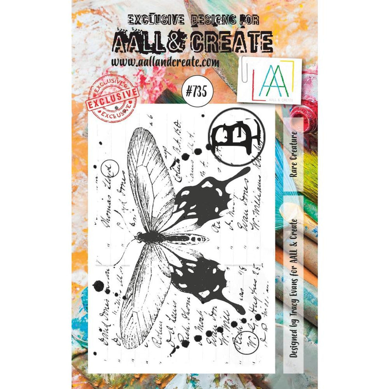 AALL & Create A7 Clear Stamp Set - Rare Creature, ALLTP735
