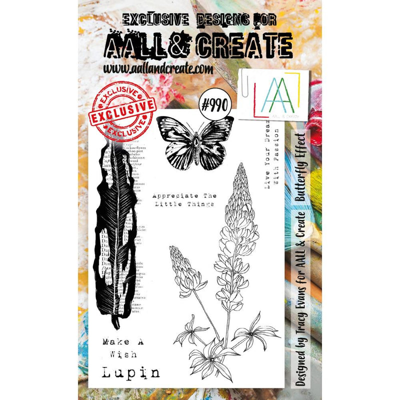 AALL & Create A6 Clear Stamp Set - Butterfly Effect, ALLTP990