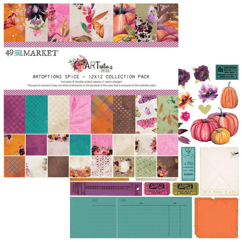 49 & Market - ARToptions Spice 12x12 - Collection Pack, AOS25132