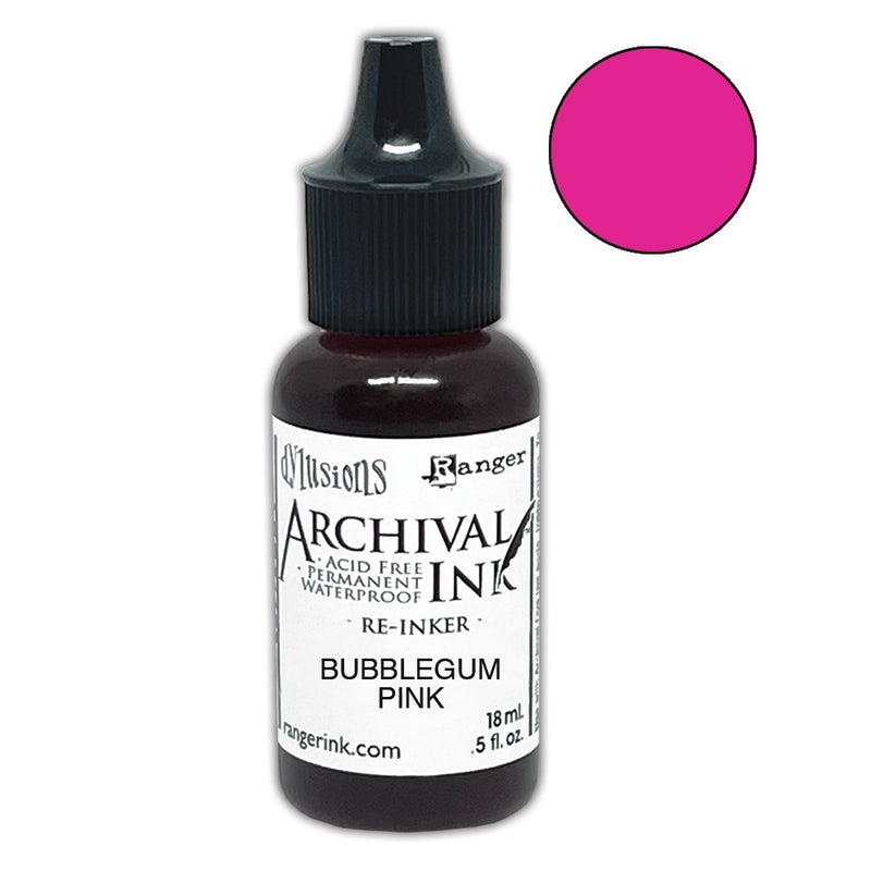 Dyan Reaveley Dylusions Archival Reinkers - Bubblegum Pink, ARD51183 Kit