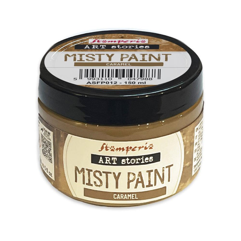 Stamperia Art Stories Misy Paint 150ml - Caramel, ASFP012