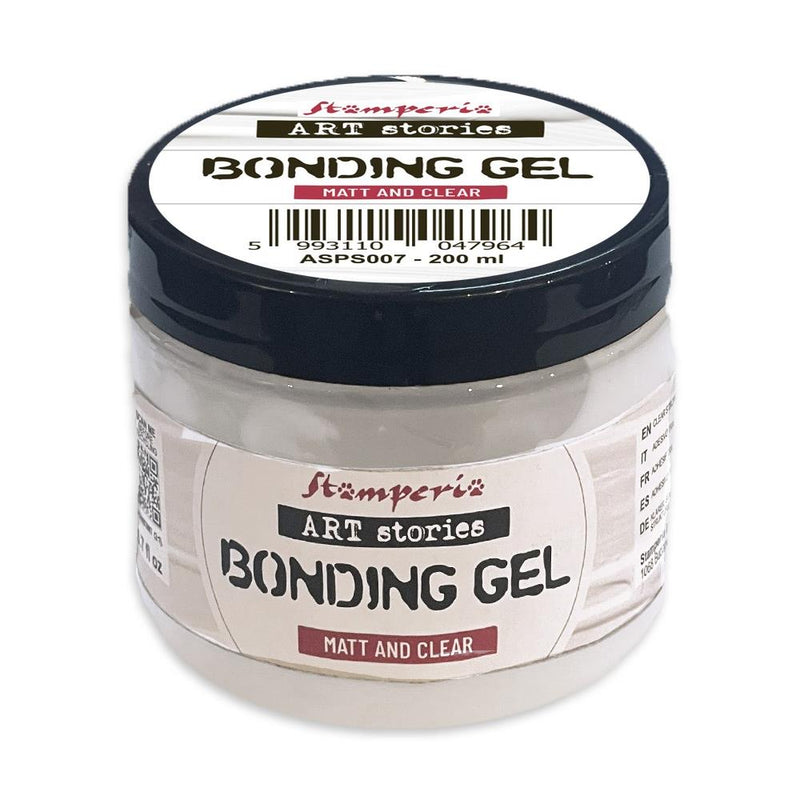 Stamperia Art Stories Bonding Gel 200ml - Matte and Clear, ASPS007