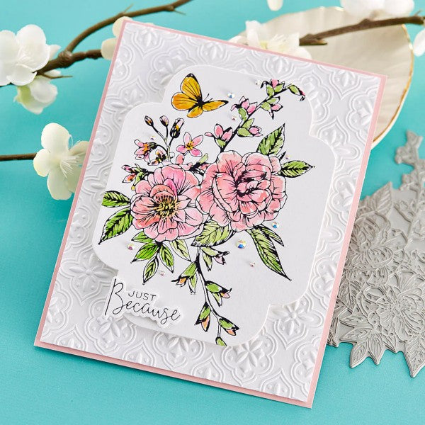 Spellbinders - Porcelain A2 BetterPress DW Cotton Card Panels, BPC-011