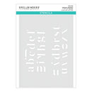 Spellbinders Glimmer Alphabet Bundle, BD-0759