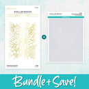 Spellbinders - Glimmer Full Bloom Poinsettia Hot Foil Plate & Stencil Bundle, BD-0774