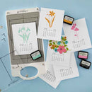 Spellbinders - Florals Through the Year Calendar Class Kit, BD-0934