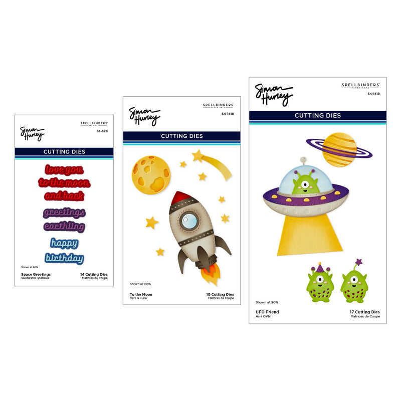 Spellbinders Die Bundle - Simon's Space Adventure Bundle,  BD-0942