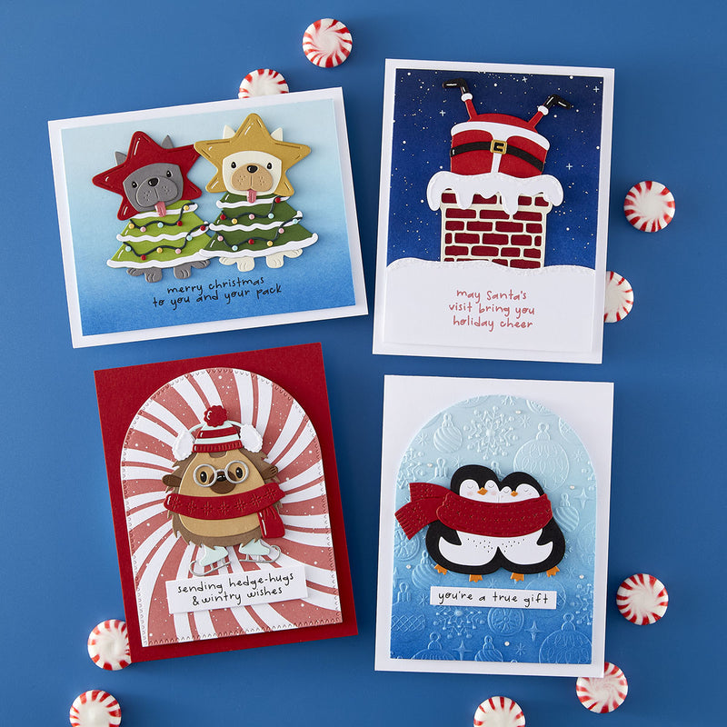 Spellbinders - Stamp & Die Bundle - Merry Mischief, BD-1015