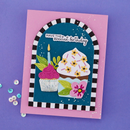 Spellbinders - Just Add Cake Birthday Cardmaking Kit, BD-1049