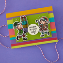 Spellbinders - Naughty or Nice Stamp & Die Bundle, BD-1095  Simon Hurley Create
