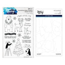 Spellbinders - Polar Friends Stamp & Die Bundle, BD-1096  Simon Hurley Create