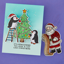 Spellbinders - Polar Friends Stamp & Die Bundle, BD-1096  Simon Hurley Create