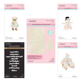 Spellbinders Etched Dies Bundle - Christmas Blush Collection, BD-1150