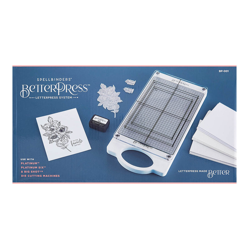 Spellbinders - BetterPress Letterpress System, BP-001