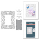 Spellbinders Press Plate & Die Set - Swirl Birthday Frame, BP-022