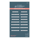 Spellbinders BetterPress Press Plate & Die Set - Always & Forever Sentiment Strips, BP-025