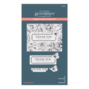 Spellbinders BetterPress Press Plate & Die Set - Butterfly Garden, BP-027