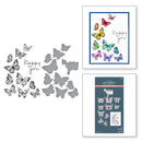 Spellbinders Press Plate & Die Set - Butterfly Swirl, BP-031
