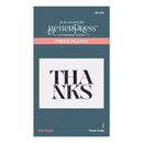 Spellbinders Press Plate - Big Thanks, BP-034