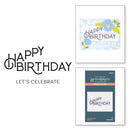 Spellbinders BetterPress Press Plate - Happy Birthday Celebrate, BP-038