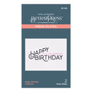 Spellbinders BetterPress Press Plate - Happy Birthday Celebrate, BP-038