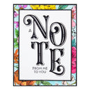 Spellbinders BetterPress Press Plate - A Note From Me to You, BP-040