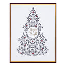 Spellbinders BetterPress Press Plate & Die - Holly Tree, BP-062