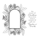 Spellbinders BetterPress Press Plate - Magic of Christmas Frame, BP-076