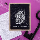 Spellbinders BetterPress Press Plate - Open If You Dare, BP-077