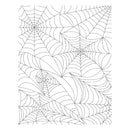 Spellbinders BetterPress Press Plate - Spider Web Background, BP-080
