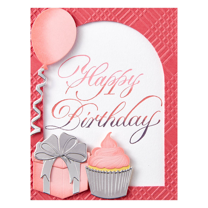 Spellbinders BetterPress Press Plates - Happy Birthday, BP-098