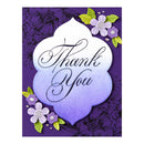 Spellbinders BetterPress Press Plates - Copperplate Thank You, BP-103