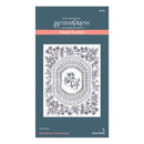 Spellbinders BetterPress Press Plate - Mirrored Arch Nested Sprigs, BP-112