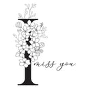 Spellbinders BetterPress Press Plates - Floral I and Sentiment, BP-132