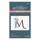 Spellbinders BetterPress Press Plates - Floral M and Sentiment, BP-136