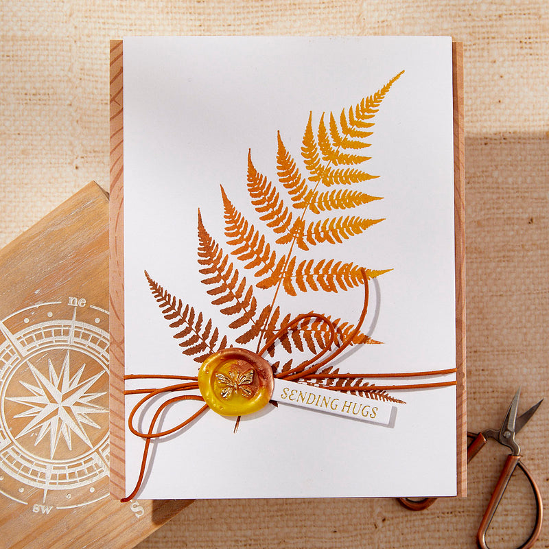 Spellbinders BetterPress - Press Plate - Lush Ferns, BP-228