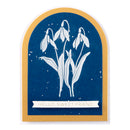 Spellbinders BetterPress Press Plates - January Snowdrop,  BP-245