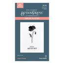 Spellbinders BetterPress Press Plates - August Poppy, BP-252