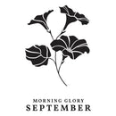 Spellbinders BetterPress Press Plate - September Morning Glory, BP-253