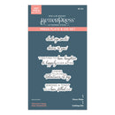 Spellbinders BetterPress Press Plate & Die Set - Valentine Happy Hour Sentiments, BP-257