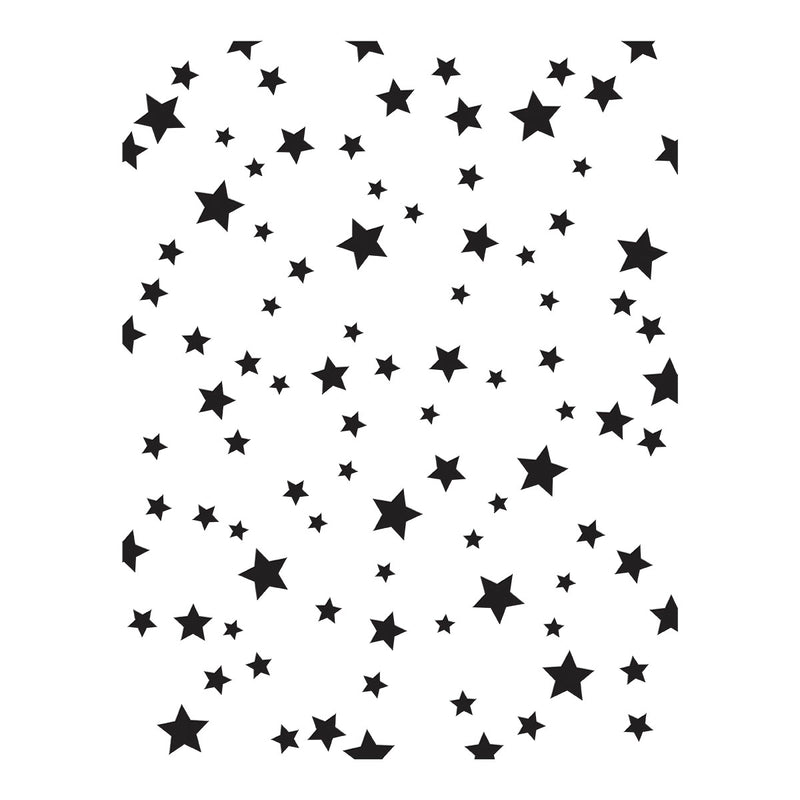 Spellbinders BetterPress Plate - Falling Stars, BP-262