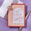 Spellbinders BetterPress Plate Bundle - Copperplate Happy Everything Sentiments, BD-0936
