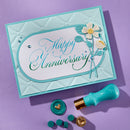 Spellbinders BetterPress Plate Bundle - Copperplate Happy Everything Sentiments, BD-0936