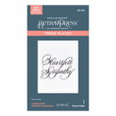 Spellbinders BetterPress Plate Bundle - Copperplate Happy Everything Sentiments, BD-0936