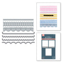 Spellbinders BetterPress Press Plate & Die Set - Pressed Lace Borders, BP-284